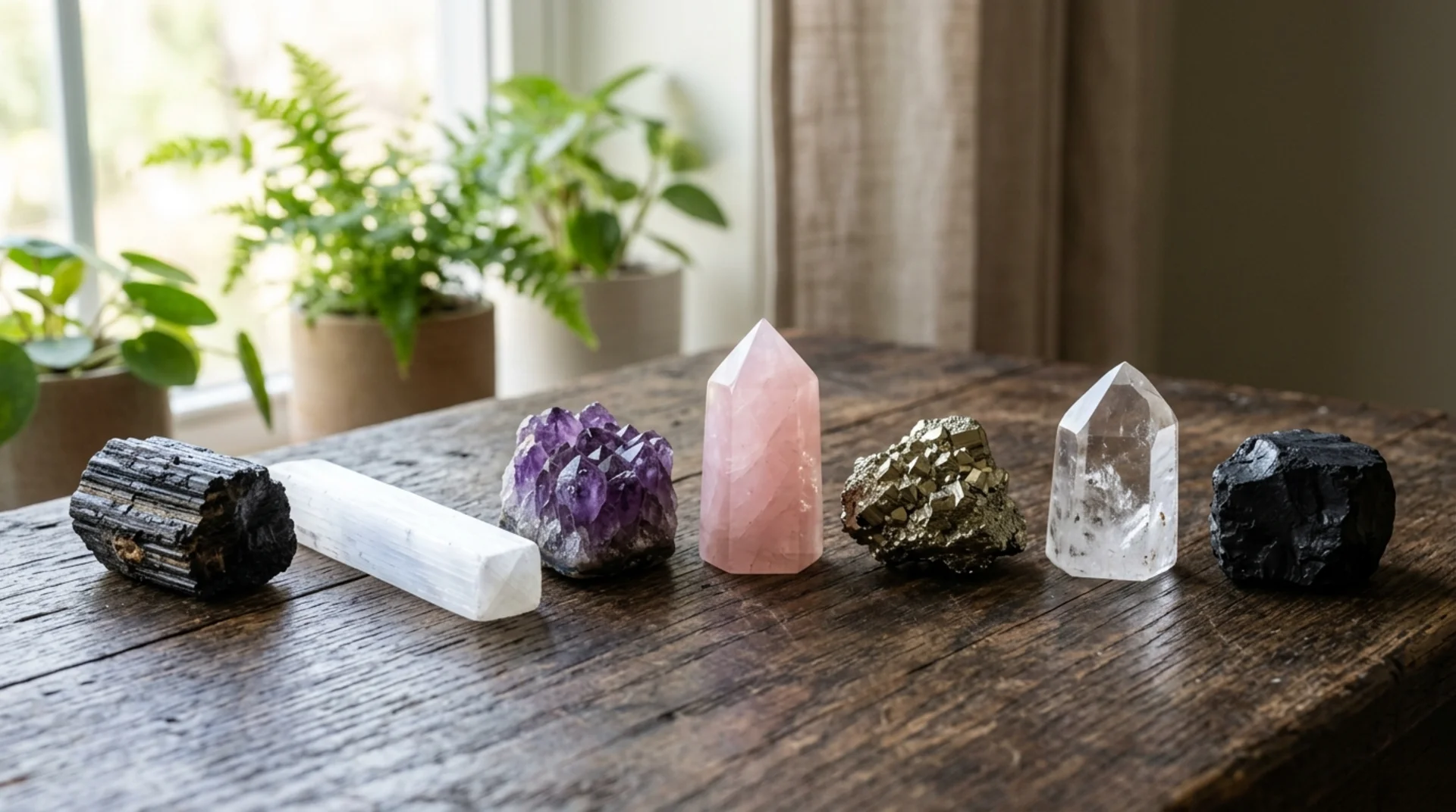 Los 7 Cristales Imprescindibles para Limpiar tu Campo Áurico y Hogar