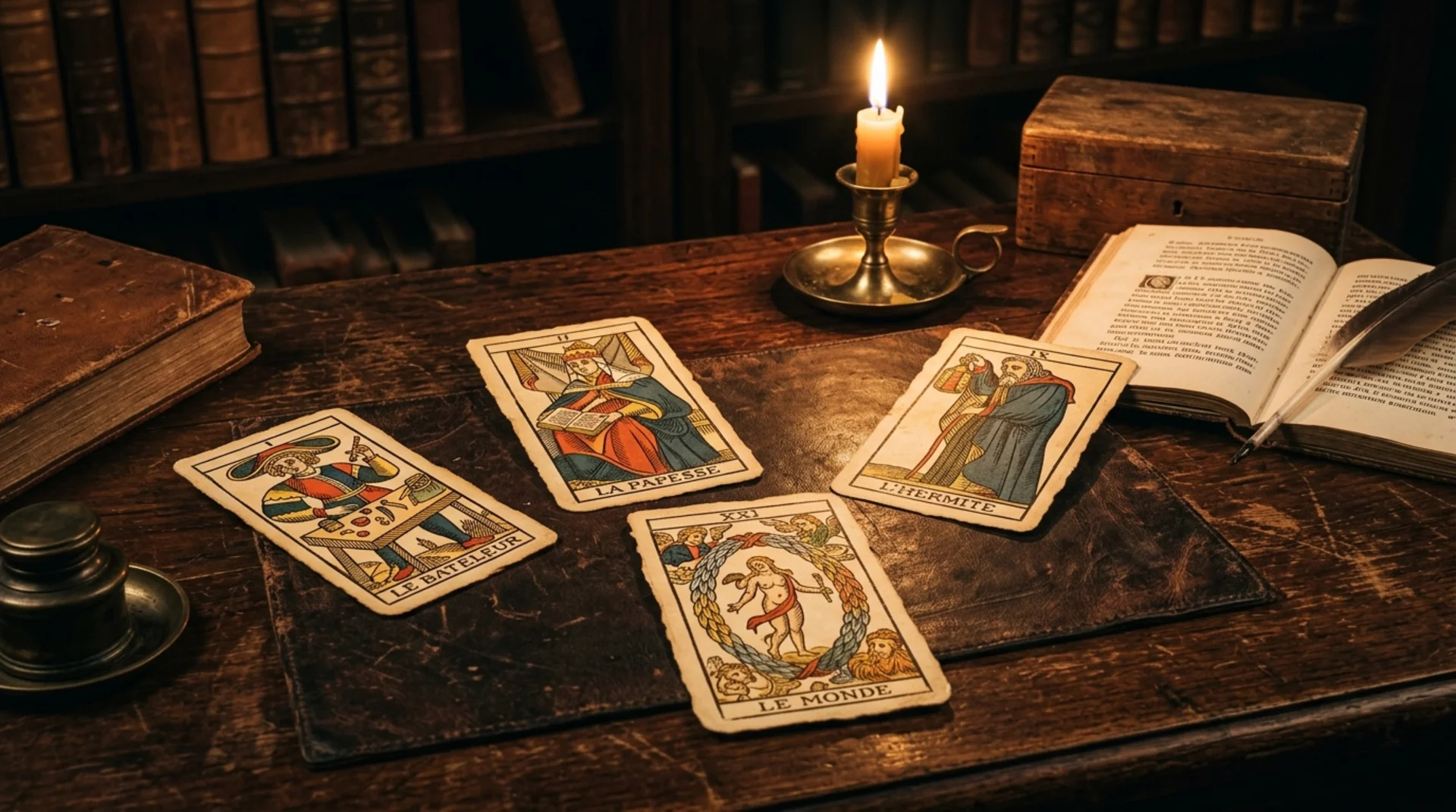 Los 22 Arcanos Mayores del Tarot de Marsella: Mapa de Evolución Psicológica